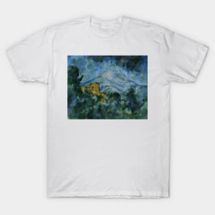 Mont Sainte-Victoire and Chateau Noir by Paul Cezanne T-Shirt